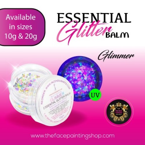 Essential Glitter Balm Glimmer 20g (Essential Glitter Balm Glimmer 20g)